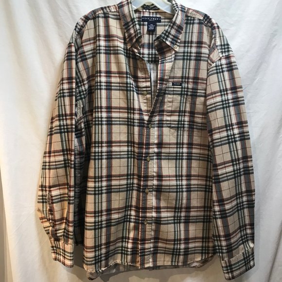 Men's shirt sz XXL Ivy Crew Classics long sleeve button down  wrinkle resistant - Picture 1 of 4